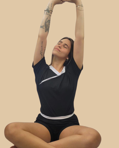 FotoPijama Feminino Homewear Preguistê Multifuncional Ocasional Hoje Preto e Branco