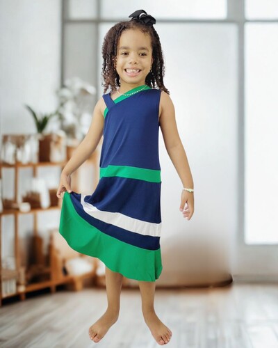 FotoCamisola Infantil Homewear Preguistê Pacificazinha