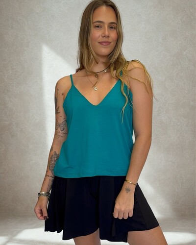 Foto Blusa de Alça Reta Linda