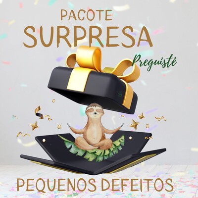 Foto Pacote surpresa Pequenos Defeitos Preguistê