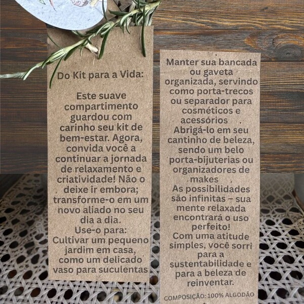 Cesto Organizador Multifuncional - Presente Criativo e Sustentável