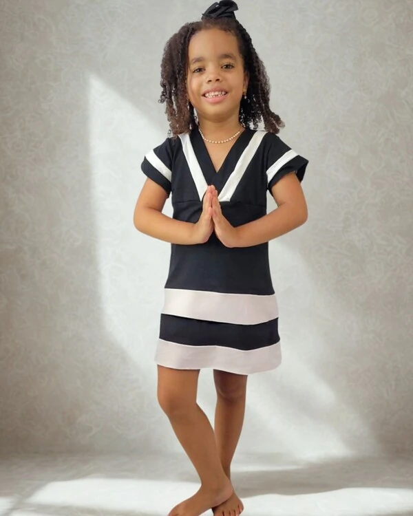 Pijama Camisola Infantil Homewear Preguistê Arte
