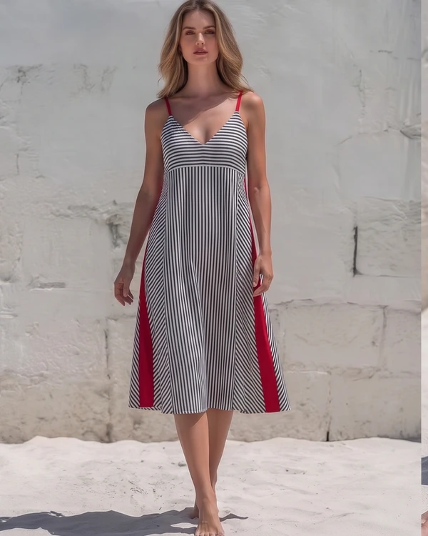 Camisola Vestido Náutica