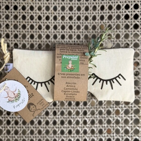 Almofada Térmica de Ervas - Presente para Relaxamento e Bem-Estar