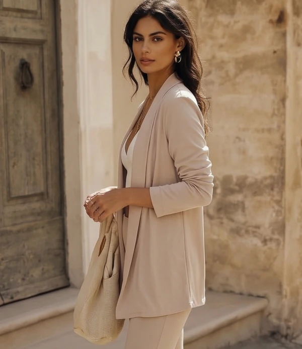 Cardigan Bossa Preguistê: O Abraço de Elegância do seu Conjunto