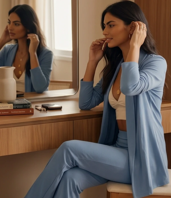 Cardigan Bossa Preguistê: O Abraço de Elegância do seu Conjunto