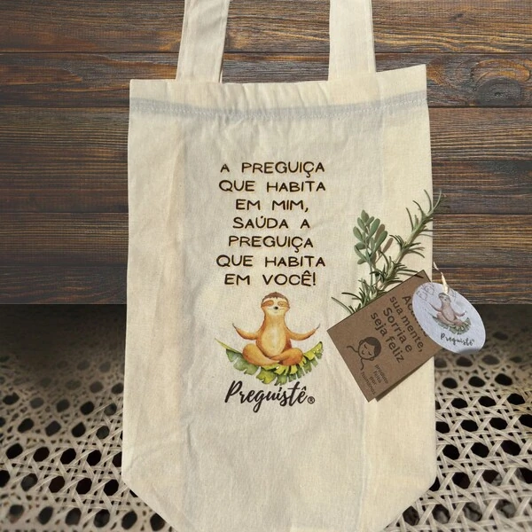 Ecobag de Algodão Versátil - Presente Sustentável e Prático