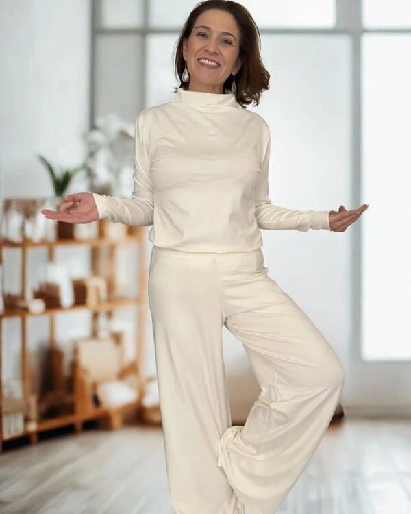 Calça Wide Leg Pijama Homewear Versátil (Monte seu Preguistê)
