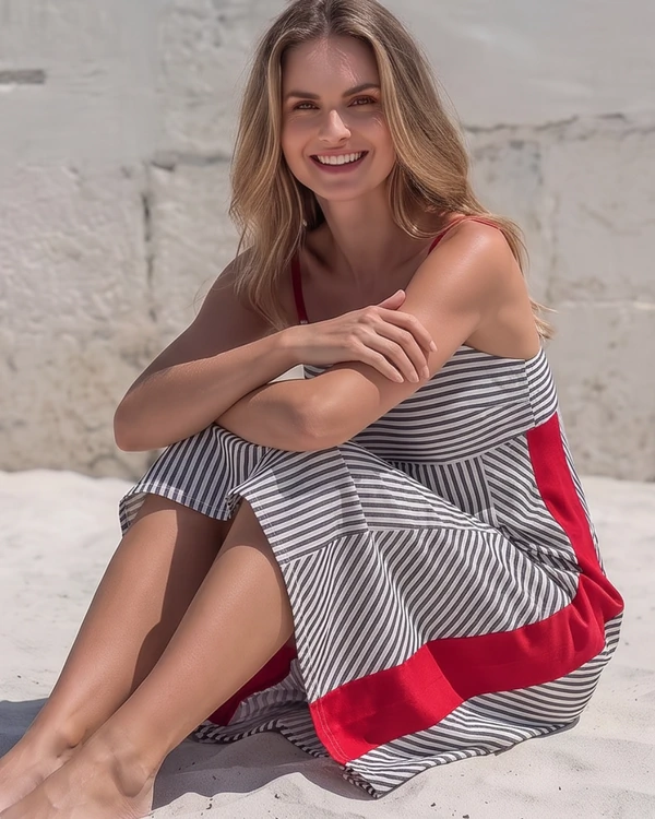 Camisola Vestido Náutica