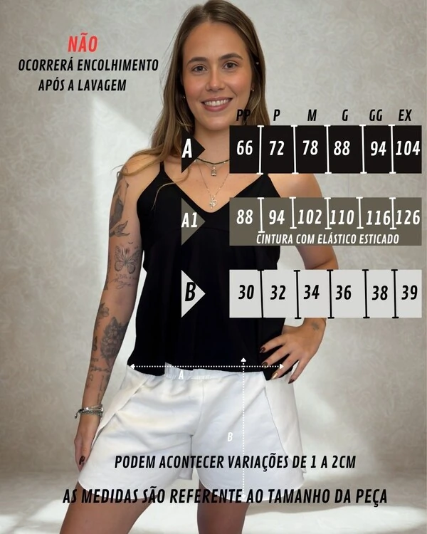 Shorts Homewear Cativo