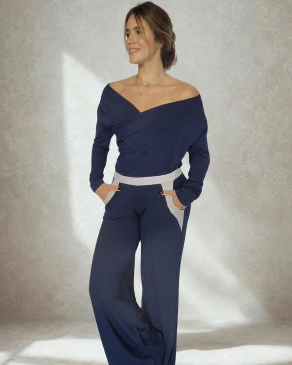 Pijama Feminino Homewear Preguistê Multifuncional Ocasional Serenitê