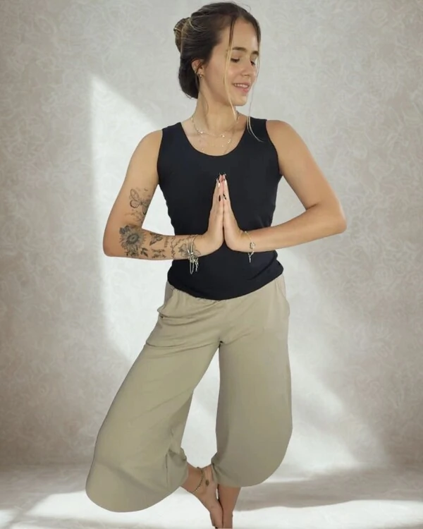 Calça Capri homewear Preciso (Monte seu Preguiste)