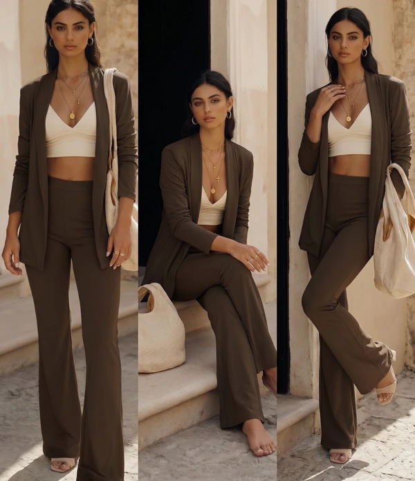 Cardigan Bossa Preguistê: O Abraço de Elegância do seu Conjunto