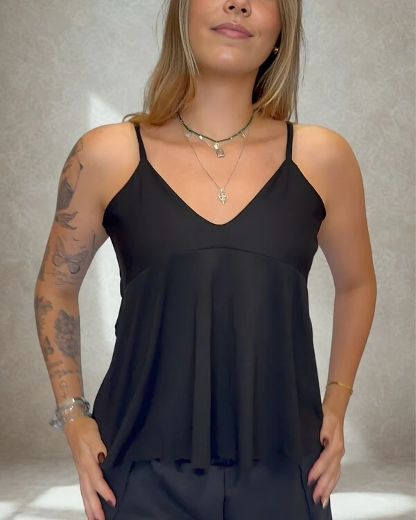 Bata Evasê Adorável