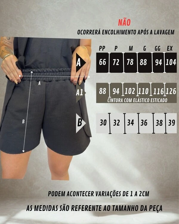 Shorts Homewear Cativo
