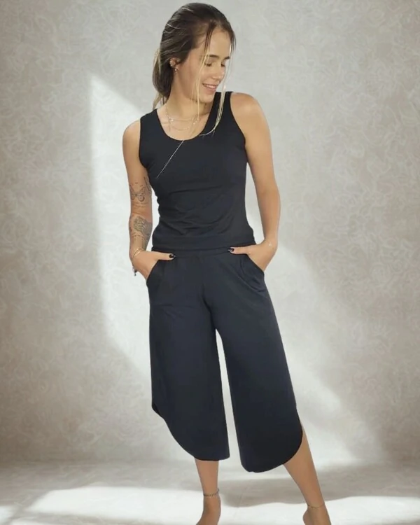 Calça Capri homewear Preciso (Monte seu Preguiste)