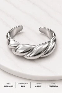 Bracelete Bijuteria Torcido