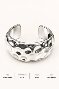Bracelete Orgânico Martelado
