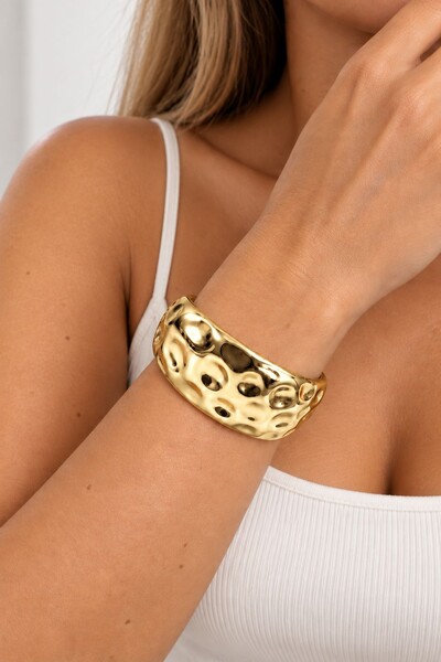 Foto Bracelete Orgânico Martelado