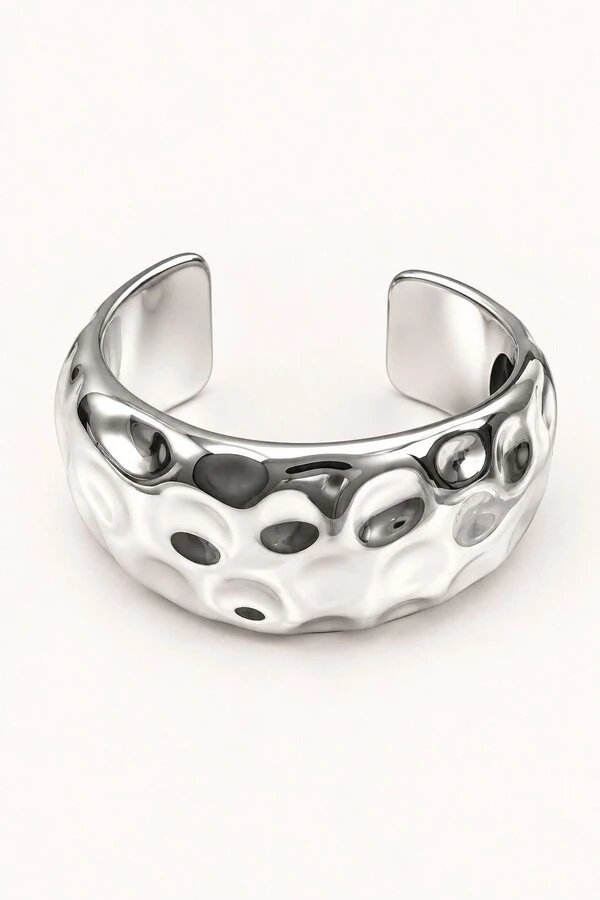 Bracelete Orgânico Martelado
