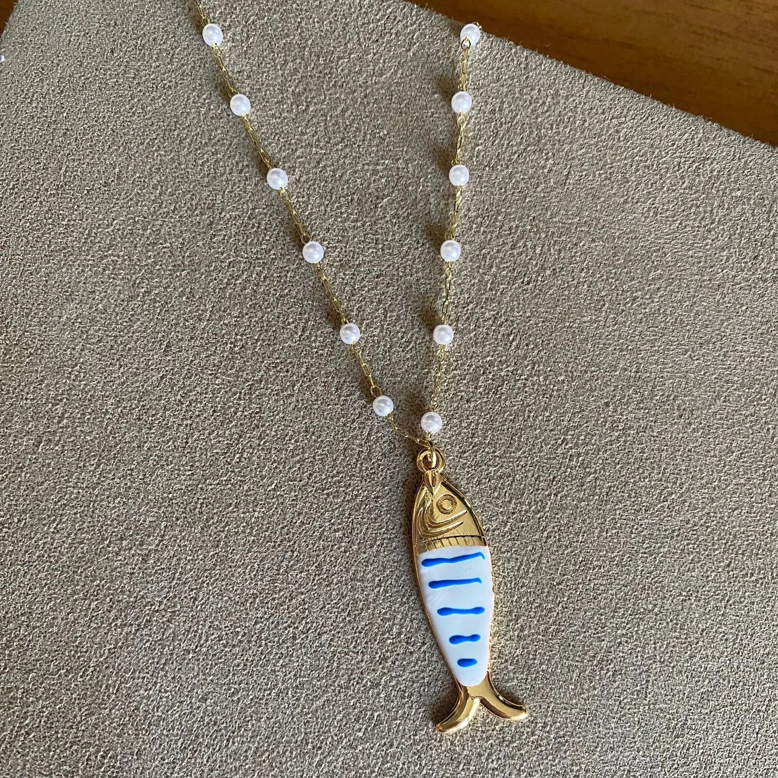 FotoColar Pérola Sardinha Azul