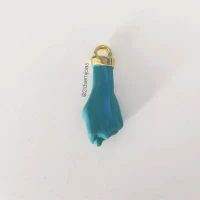 Pingente Figa Turquesa