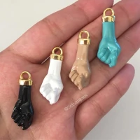 Pingente Figa Turquesa