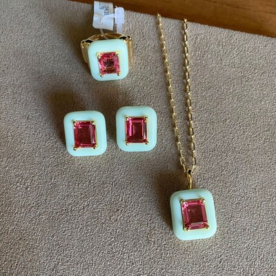 FotoBrinco Fancy Retangular Verde Água