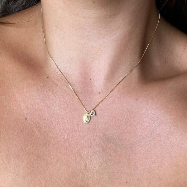 Colar Medalhinha N. Sra. das Graças