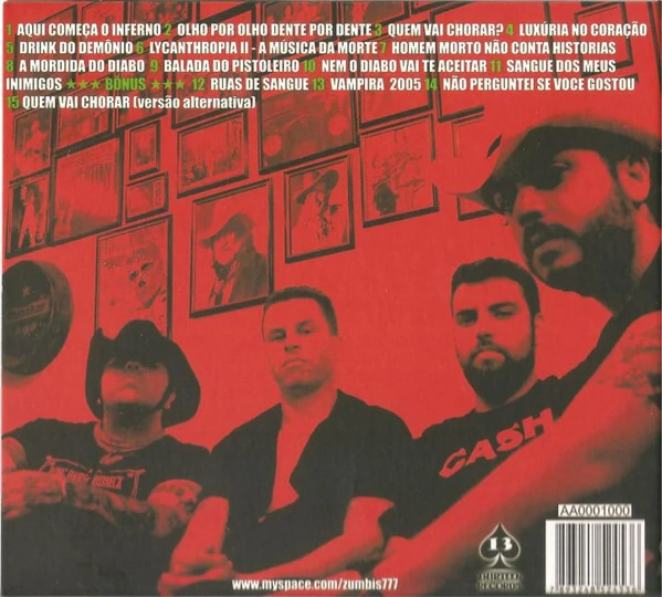 FotoZUMBIS DO ESPAÇO - "Aqui Começa o Inferno" (CD)