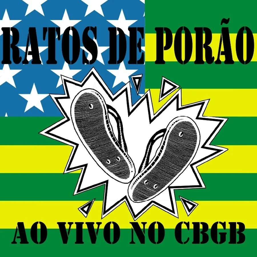 FotoRATOS DE PORÃO - Ao Vivo no CBGB (2LP, 10”)