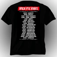AGROTÓXICO - UK, Ireland & European Tour 2026 Preta (T-Shirt)