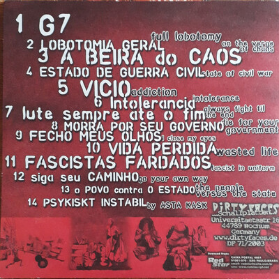 Foto AGROTÓXICO - "Estado de Guerra Civil" (LP)