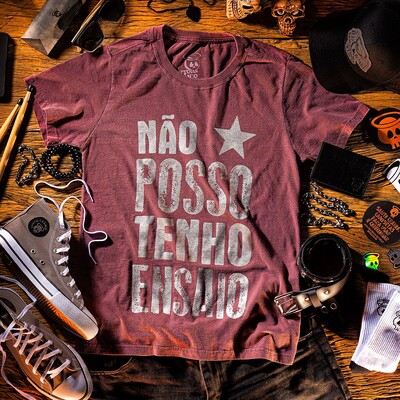 Foto NÃO POSSO, TENHO ENSAIO (T-shirt)