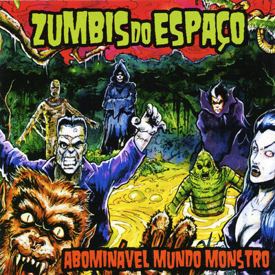 Foto ZUMBIS DO ESPAÇO - Abominável Mundo Monstro (LP)