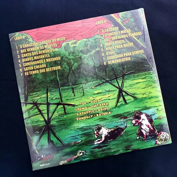 ZUMBIS DO ESPAÇO - Abominável Mundo Monstro (LP)