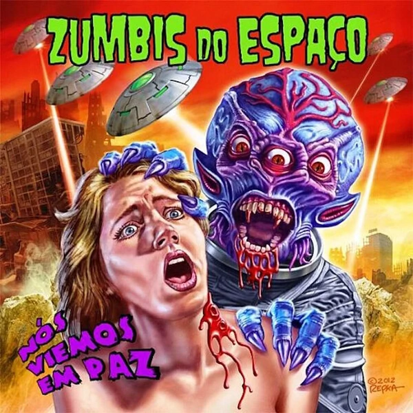 ZUMBIS DO ESPAÇO - Nós Viemos Em Paz (LP)