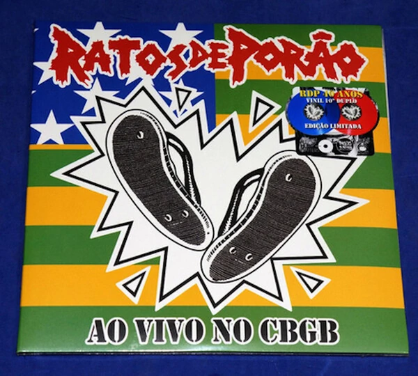 RATOS DE PORÃO - Ao Vivo no CBGB (2LP, 10”)