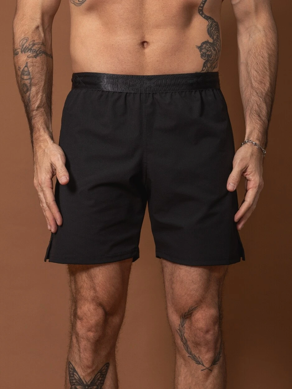 Foto Bermuda 2x1 Masculina Feel Black
