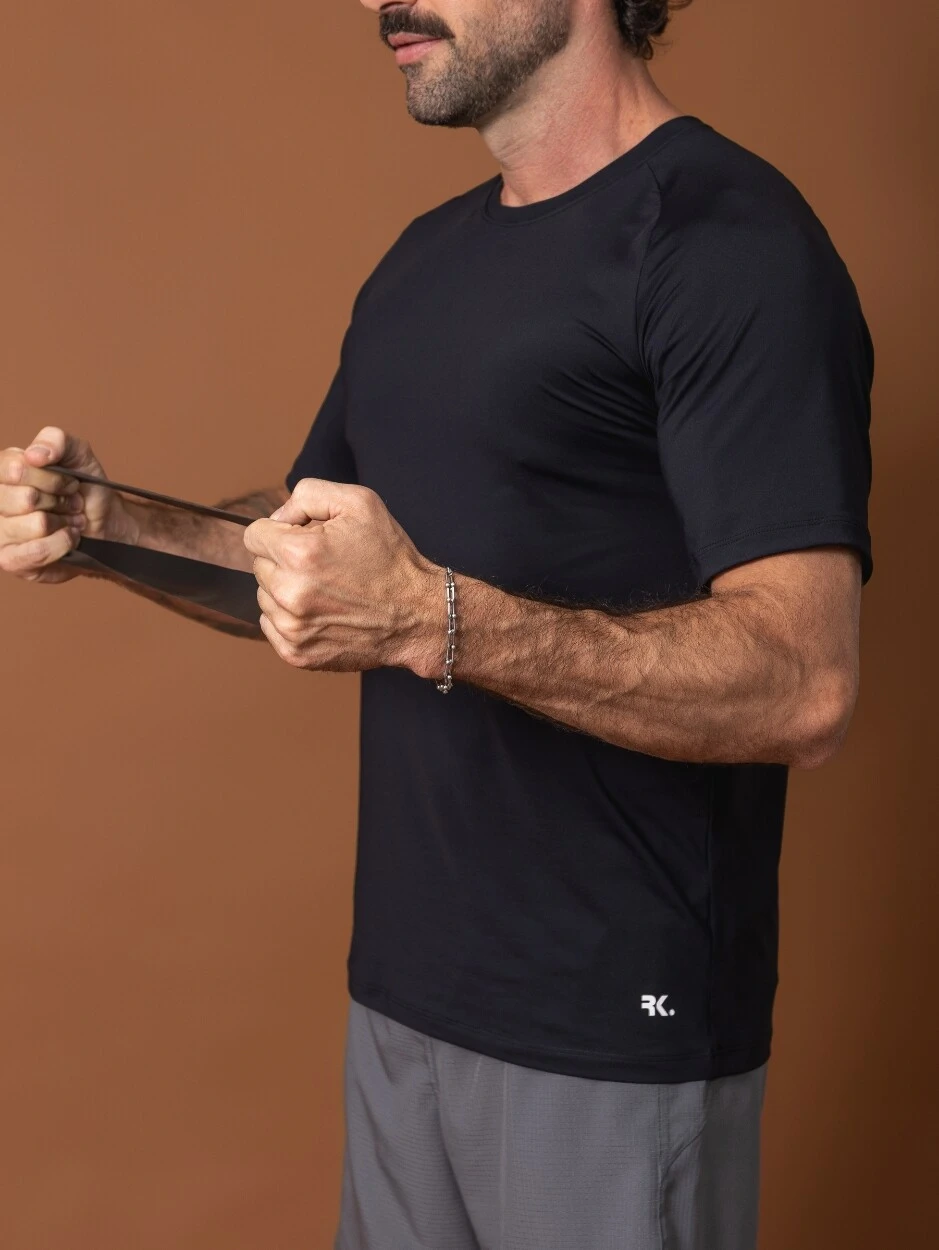 Foto Camiseta Masculina UV Feel Black