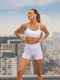 Top Regulagem Sportive White