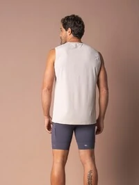 Regata Masculina de Corrida UV Running Grey