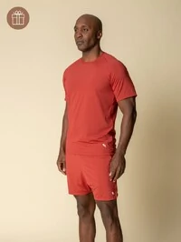 Camiseta UV Running Ready Rust