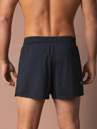 Shorts de Corrida 2x1 Masculino Running Black