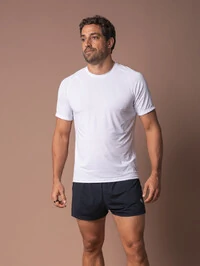 Camiseta UV Running White
