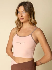 Top Cropped Serene Mocha