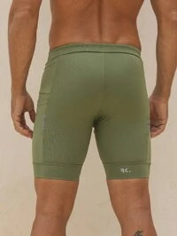 Bermuda Masculina Performance Running Military