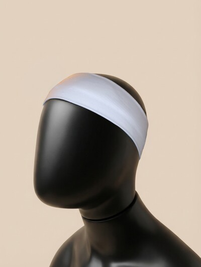 Foto Faixa de Cabelo Branca