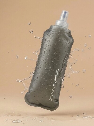 FotoFlask de Silicone - Grafite RK 500 ml