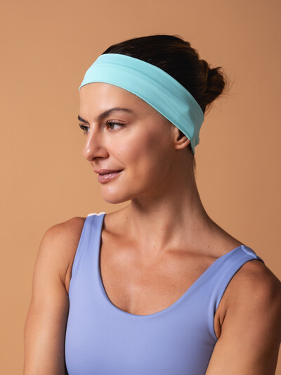 Foto Faixa de Cabelo Azul Aqua